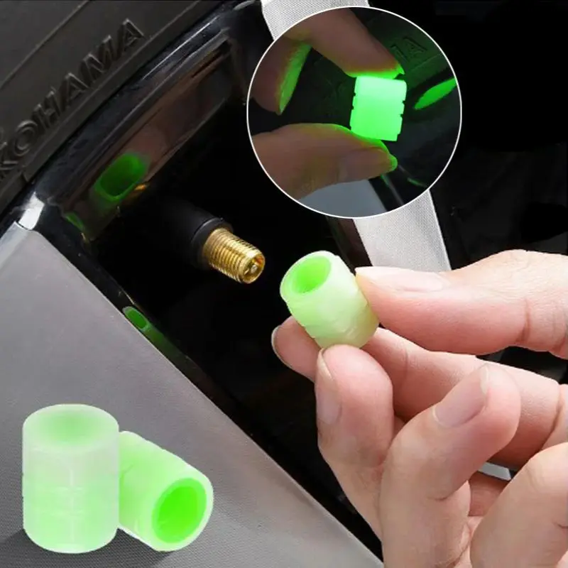 

Колпачок Клапана велосипедной шины, светоотражающая крышка клапана, с вакуумной гайкой, 2 шт.