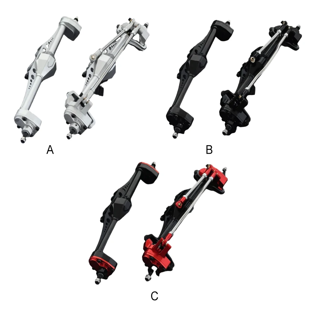

Алюминиевый сплав 1 10 Передняя и задняя оси обновленная деталь для радиоуправляемой машинки защита передней и задней оси для осевой каприы радиоуправляемая Автомобильная деталь аксессуары для радиоуправляемых автомобилей