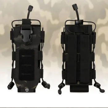 Outdoor Climbing Mountaineering Hiking Camping Travel Tactical MOLLE Nylon Bag Water Bottle Holder camping equipment Pouch Bags 2
