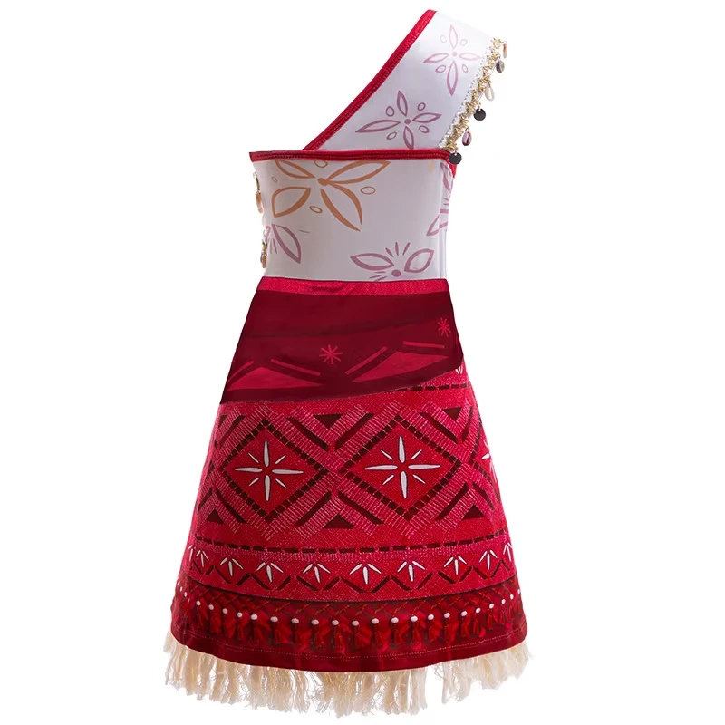 New Movie Moana 2 Dress for Girls Adventure Costume Girl