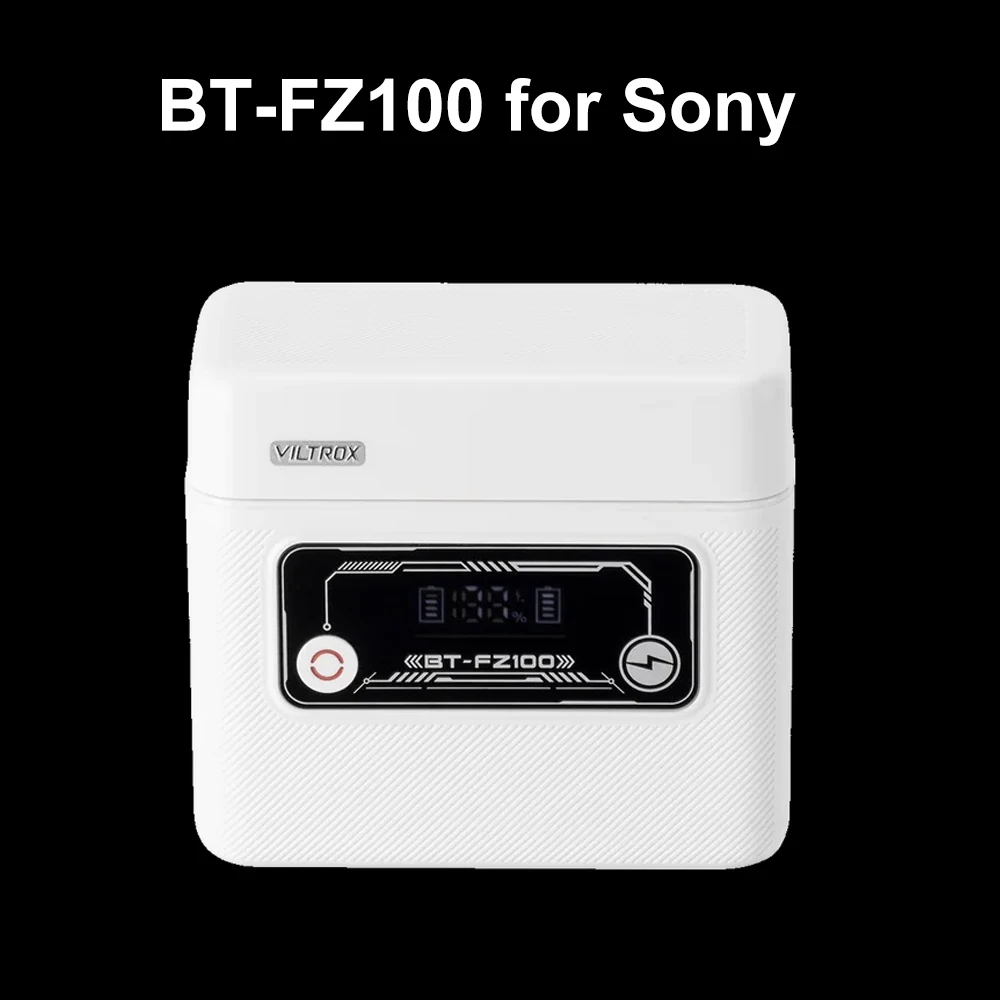 Viltrox 카메라 배터리 충전 케이스 30W 양방향 고속 충전 NP-FZ100 캐논 LP-E6 후지 NP-W235 니콘 EN-EL15용