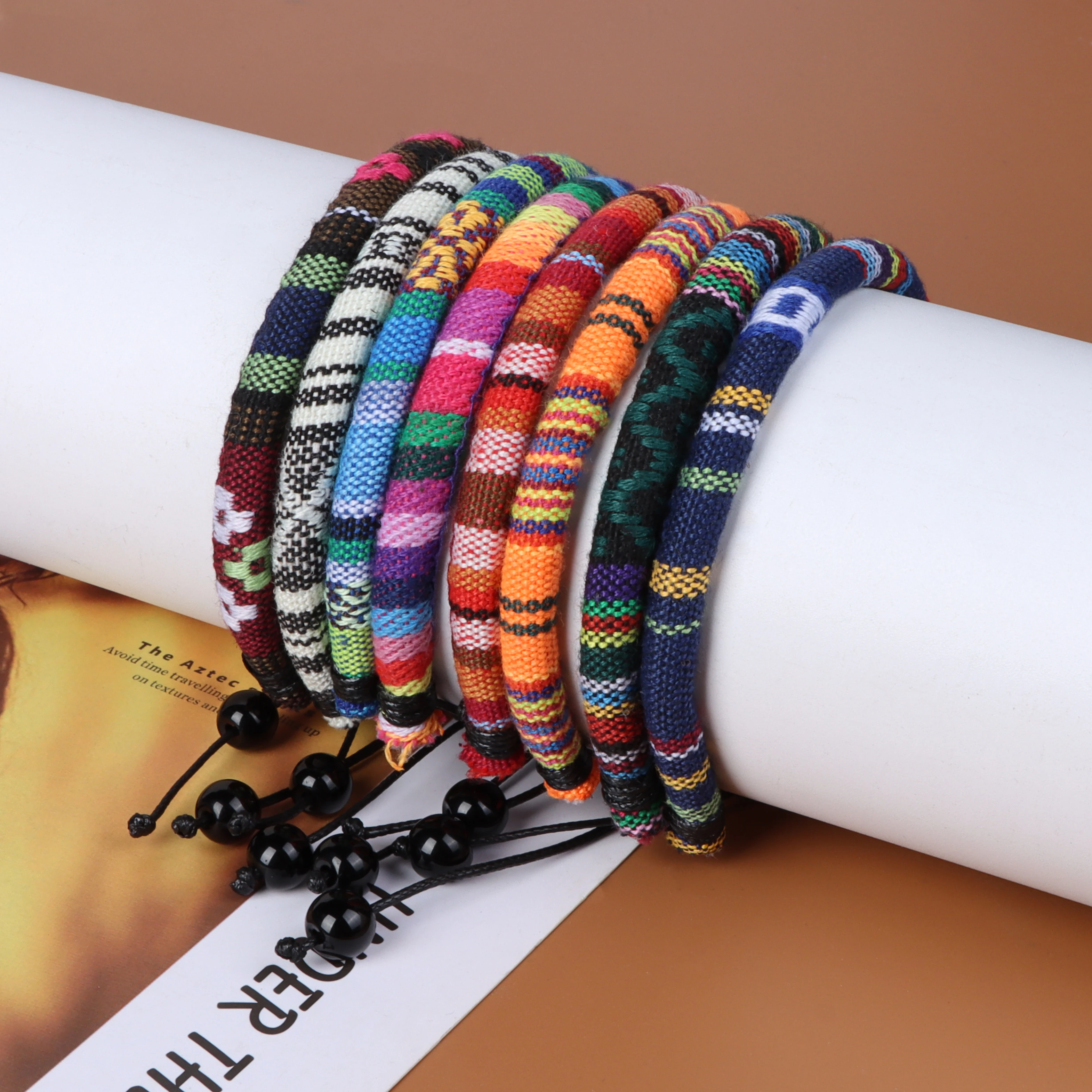 Wholesale Bohemain Bracelet Boho Ethnic Fabric Bracelets