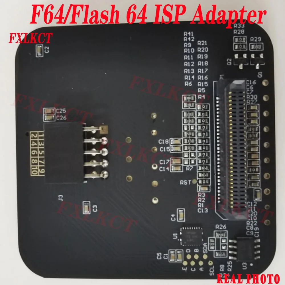 최신 수정된 저항 버전, 최신 F64 플래시 64 UFS eMMC ISP 어댑터, ..
