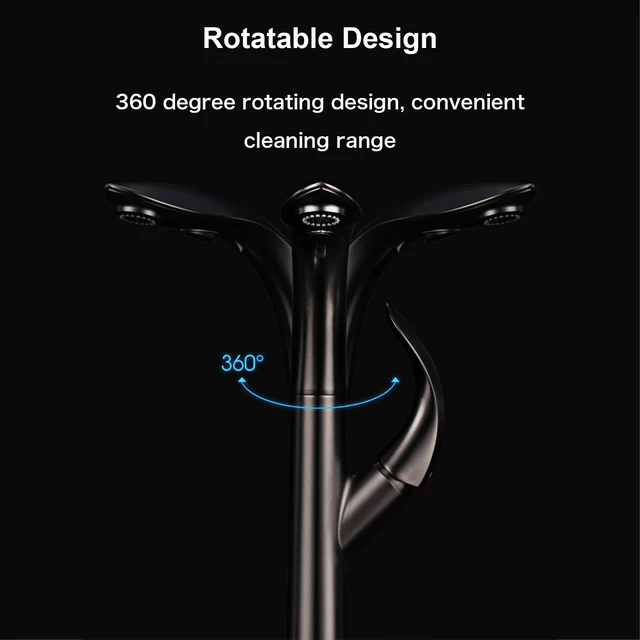 ทองเหลืองหรูหราทองสวิทช์สัมผัสก๊อกน้ําห้องครัวแบบดึงออก 1 หลุมเดี่ยวจับอ่างล้างจานร้อนและเย็น 2 ฟังก์ชั่นผสม 4