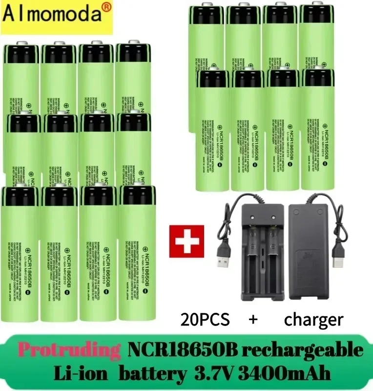 Linterna Led + Cargador + Pila 18650 3.7v | Cuotas sin interés