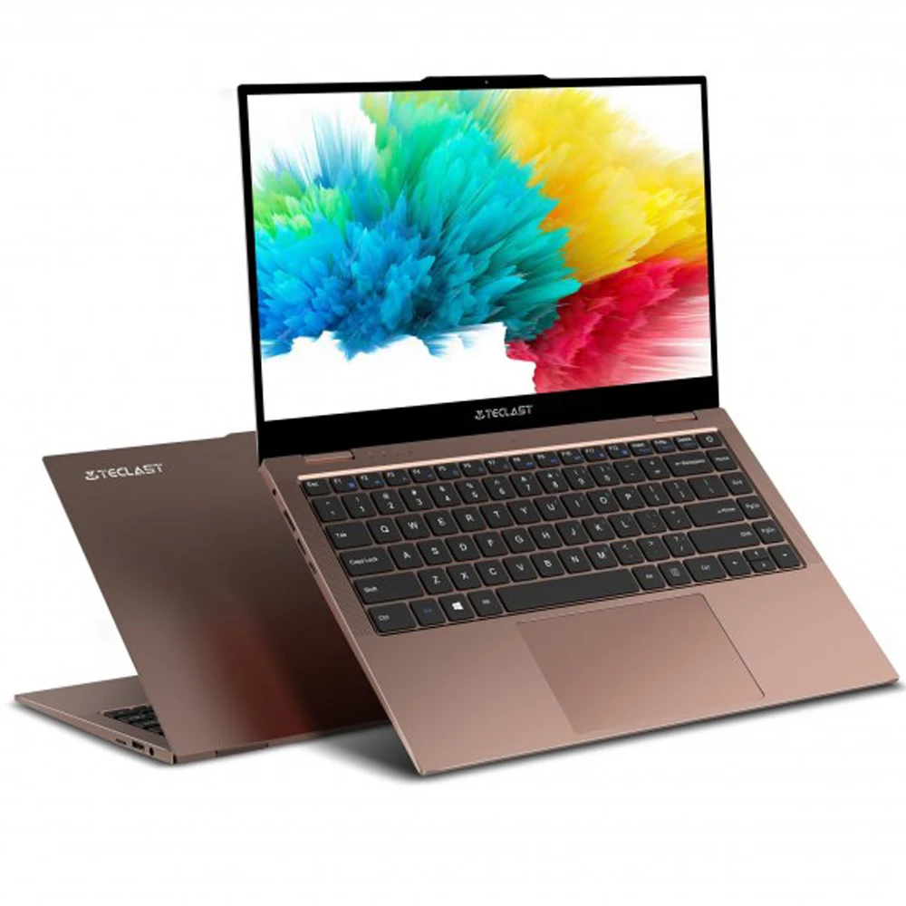 2021 Newest Teclast F7 Air Laptop 1.18KG 14'' 8GB LPDDR4 256GB SSD inte N4120 Notebook 1920x1080 Win10 OS Laptops Type-C