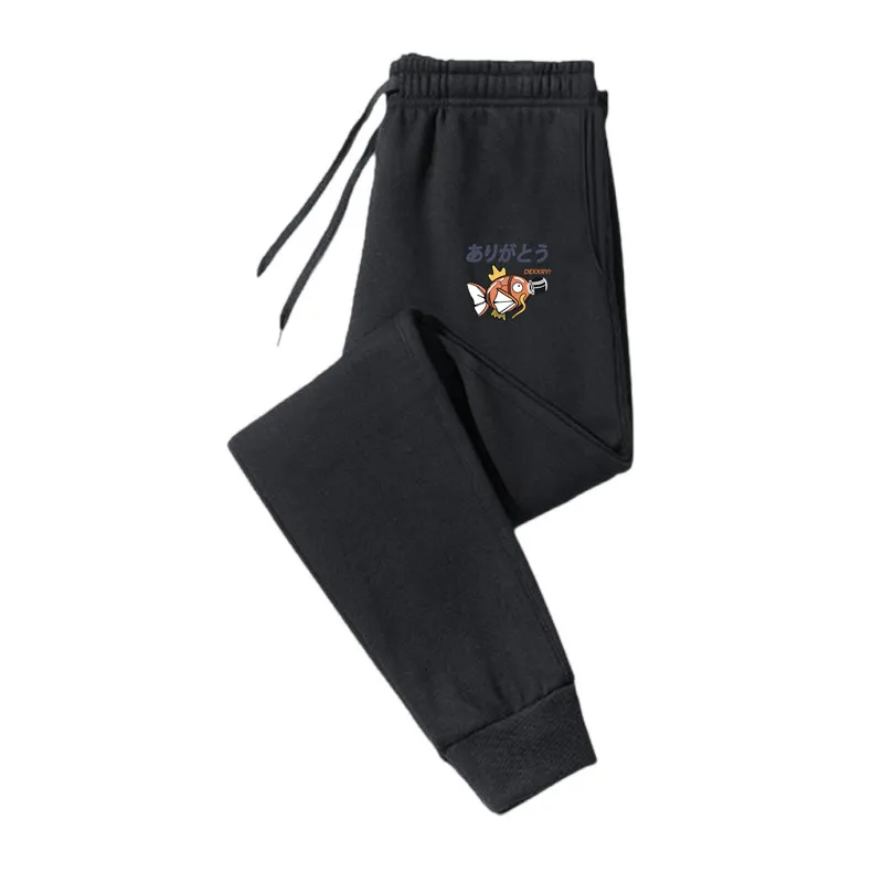 spring and autumn men's and women's casual sweatpants fashion sports pants youth loose bunched feet pants youngla hombre