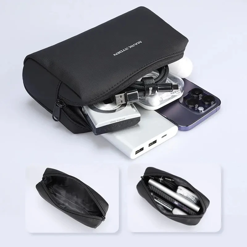 Portable Travel Data Cable Bag Organizer for Mobile Phone and Digital Storage