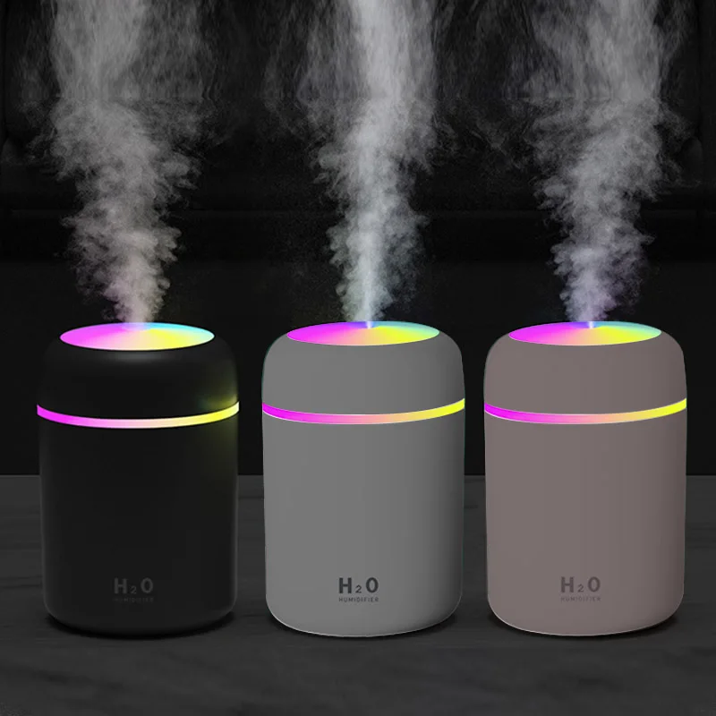 Colorful Air Humidifier Essential Oil Diffuser Ultrasonic Sprayer Mist Maker Fogger Aromatherapy diffuser Car Home Humididicator Colorful Air Humidifier Essential Oil Diffuser Ultrasonic Sprayer Mist Maker Fogger Aromatherapy diffuser Car Home Humididicator