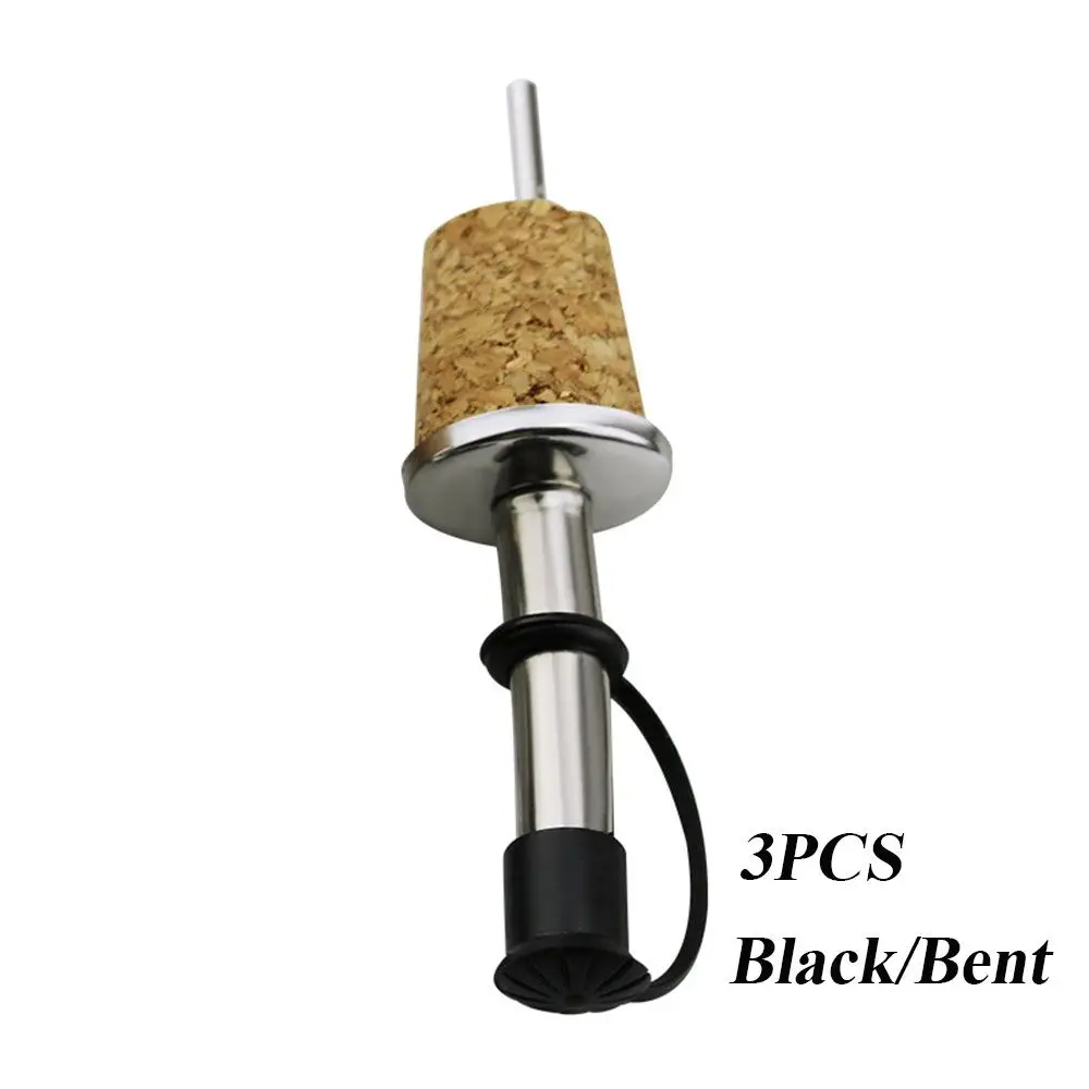 3PCS Black-Bent