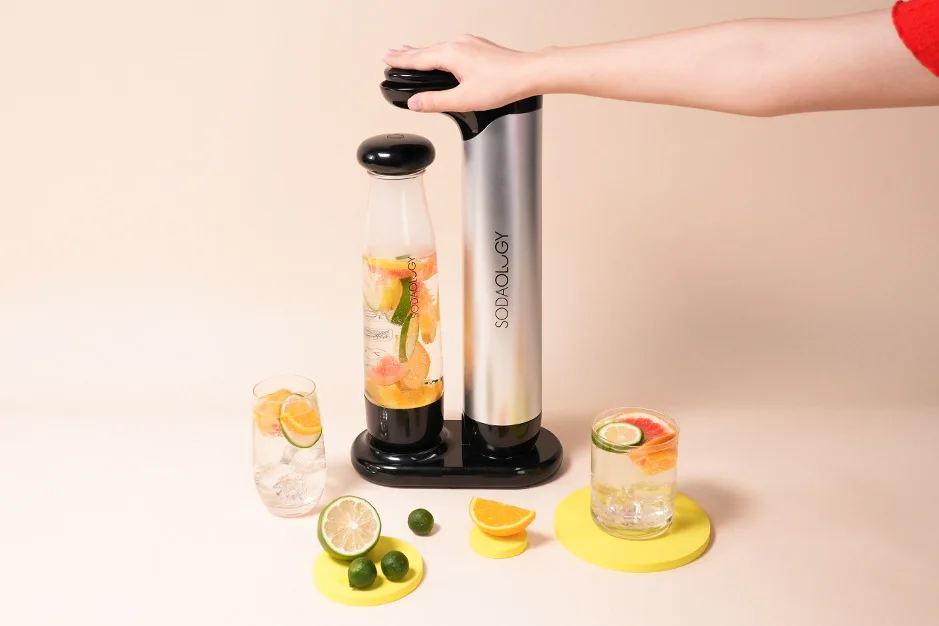 Description Picture 4 of itemAir Dispenser Portable Soda Makers Soda Dispenser with No Need To Plug in Carbonated Drinks To Inflate The Base 야채 탈수기 Сушилка
