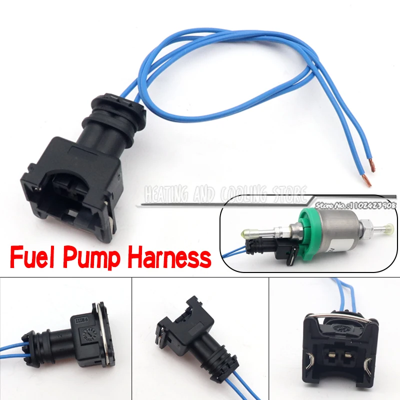 2Pin Car Heater Fuel Pump Plug Wire Harness Connector For Webasto Eberspacher Air Diesel Heater Accessories For Car Truck Parts