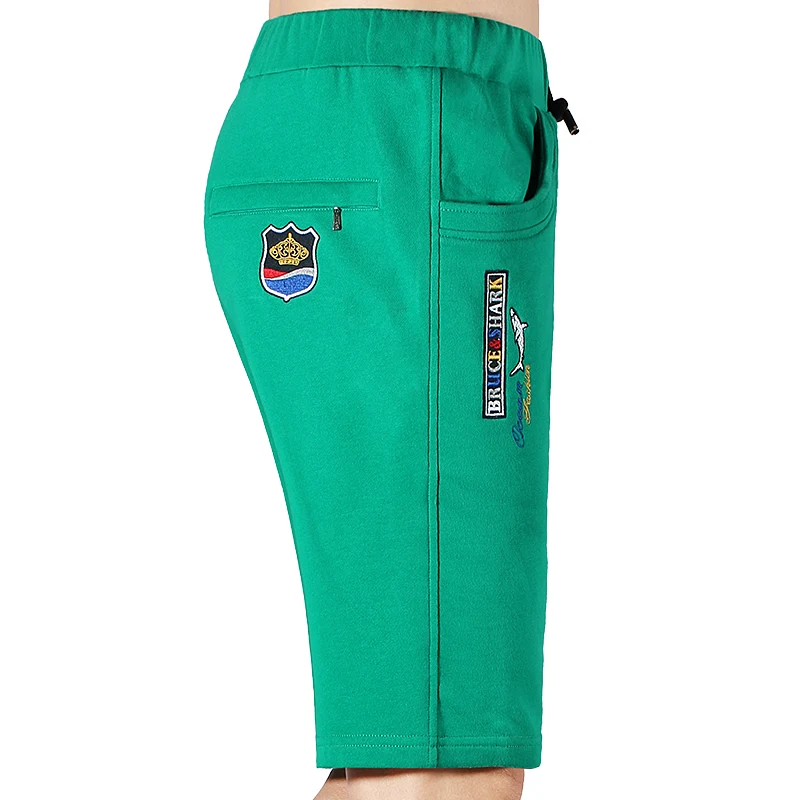 New Summer Pants Men's Sports Shorts Bruce&Shark Casual Men Clothing Straight Leg Loose Style stretching Golf Pants Shorts Sport