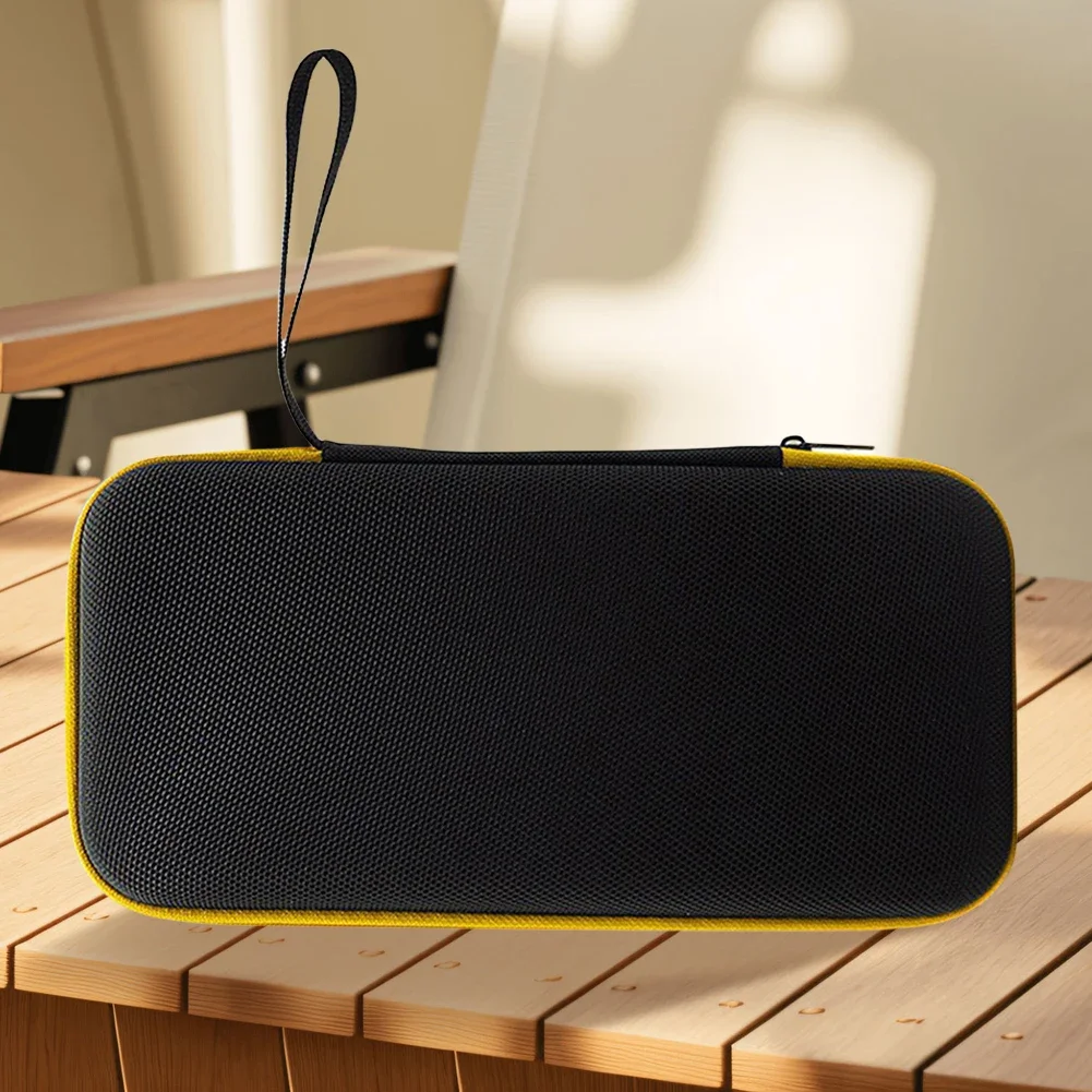 Black Oxford Cloth Shockproof Travel Case for Handheld Game Consoles