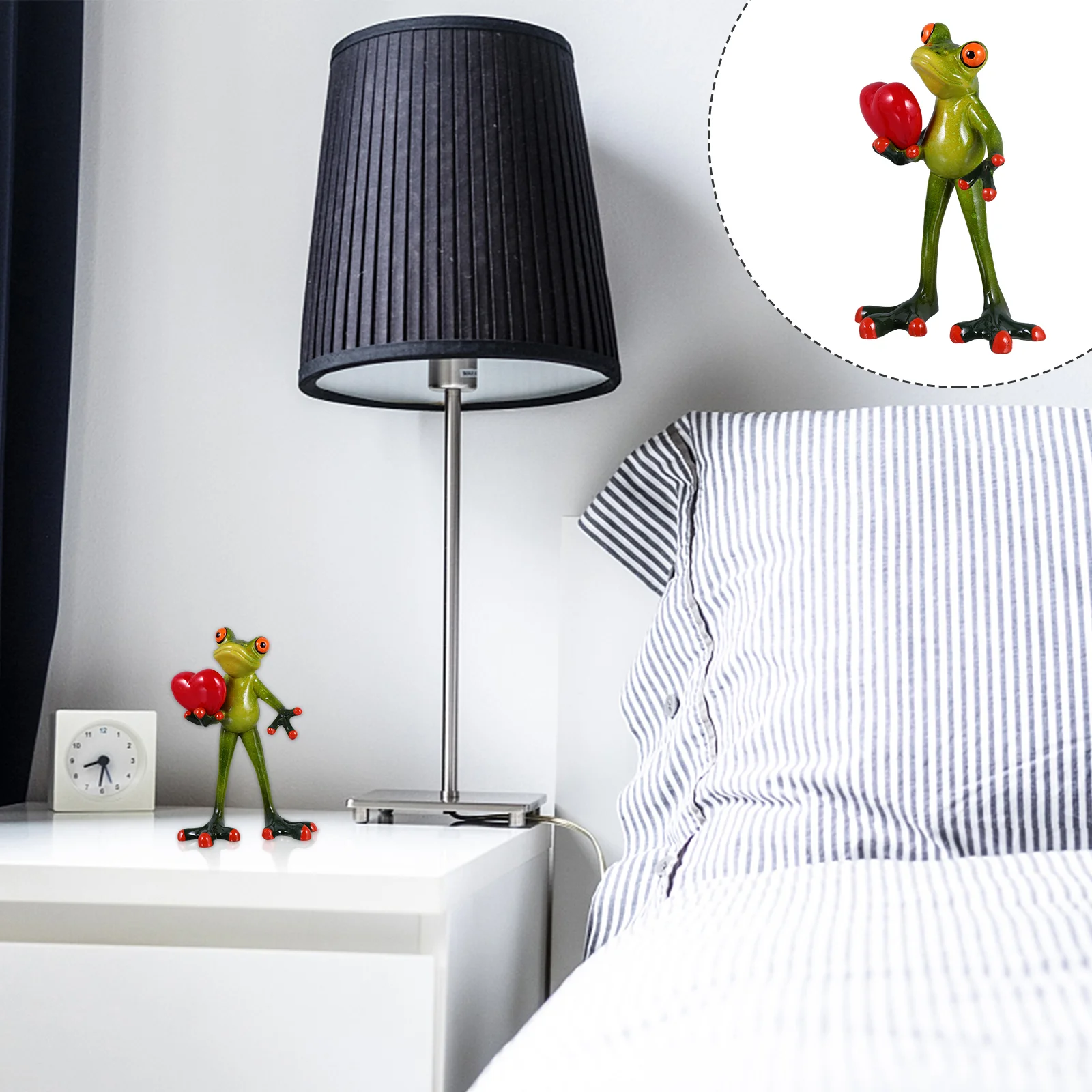 

Figurine Ornament Home 3D Sculpture Unique Party Shaped Artware Figurine Decoration Novel Party Model Office Tabletop Statue