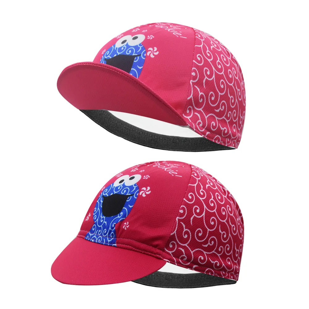 Funny Cartoon Cycling Cap Breathable Road Bicycle Socks Men and Women Outdoor Sports Racing Cycling Hat 3