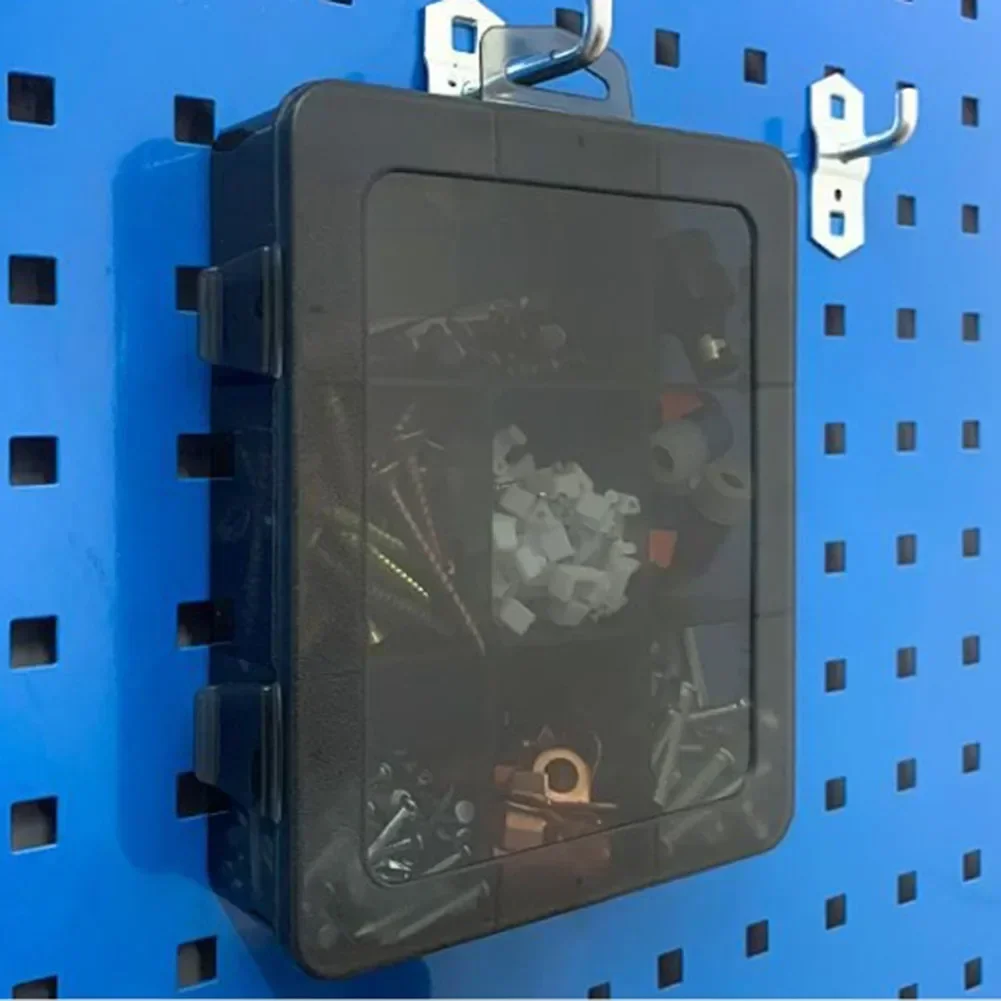 Plastic Multi-Grid Screwdriver Screw Storage Box Parts Toolbox Hardware Tool Repair Tool Box Electronic Component Drill Bit Grid tool storage box parts storage box plastic tool box storage organizer box screwdriver storage box