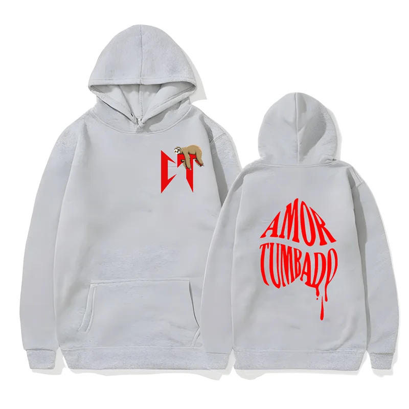 2024 Hottest CT Sloth Printed Corridos Tumbados Hoodies Men Women  Natanael Cano Clothing Hoodies New Design Street Style Hoodie