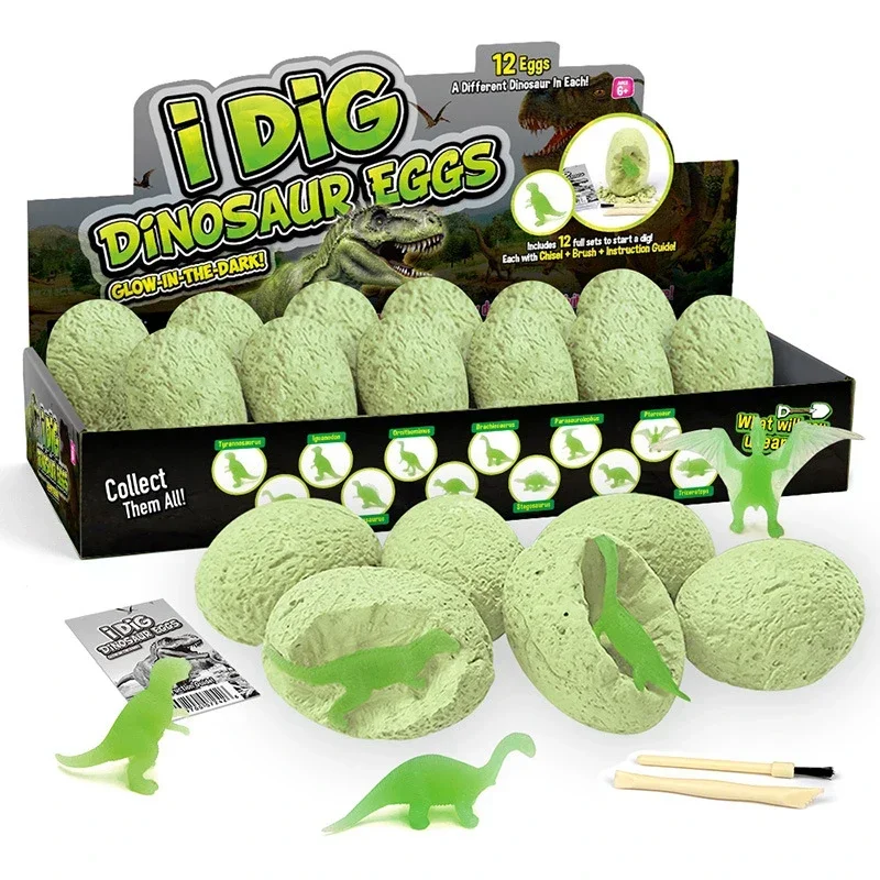Jurassic World Dinosaur Egg Kids Toys Tyrannosaurus Dinosaur Baby Toys Model Decoration Toys For Children Scientific Mining Toys 5
