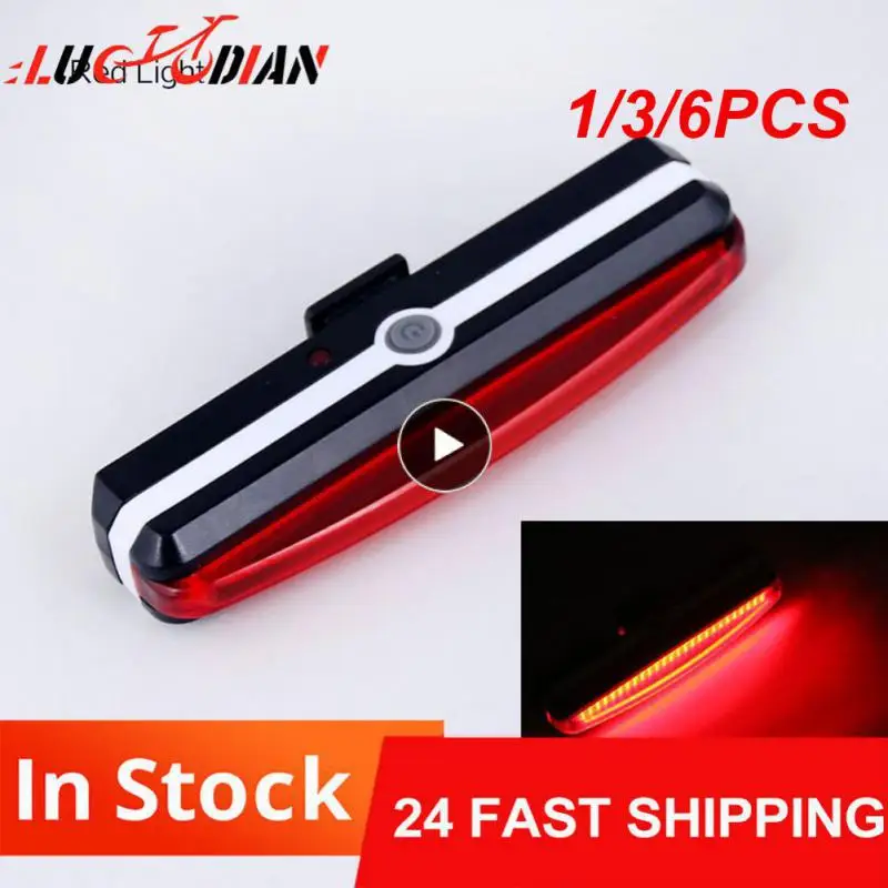 

Задний фонарь для горного велосипеда, 300 лм, 1/3/6 шт.