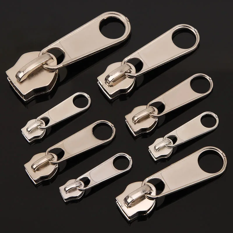 2Pcs Universal Instant Fix Zipper Repair Kit Replacement Zip Slider Teeth Rescue #3 #5 #8 #10 Zipper Clothes Sewing Accessories