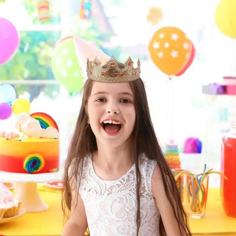 Cosplay Hats Royal King Crown Kids Prince Crown Photography Prop Cosplay Role Play