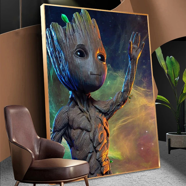 5D Diamond Painting Groot Disney Full Round / Square Diamond Embroidery  Cartoon Movie Picture DIY Home Decor Gift - AliExpress