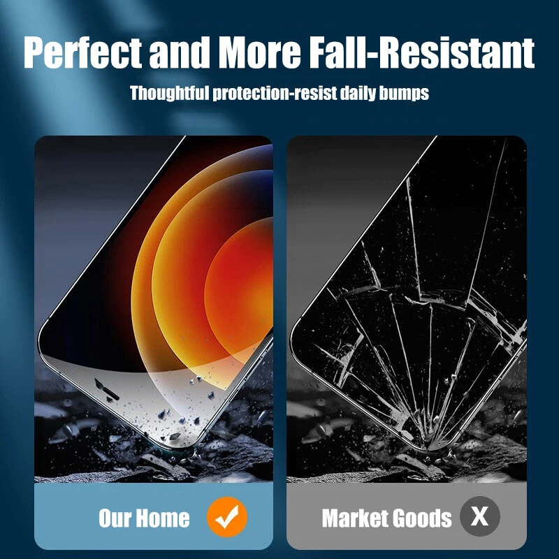 4-Pack Premium Tempered Glass Screen Protectors