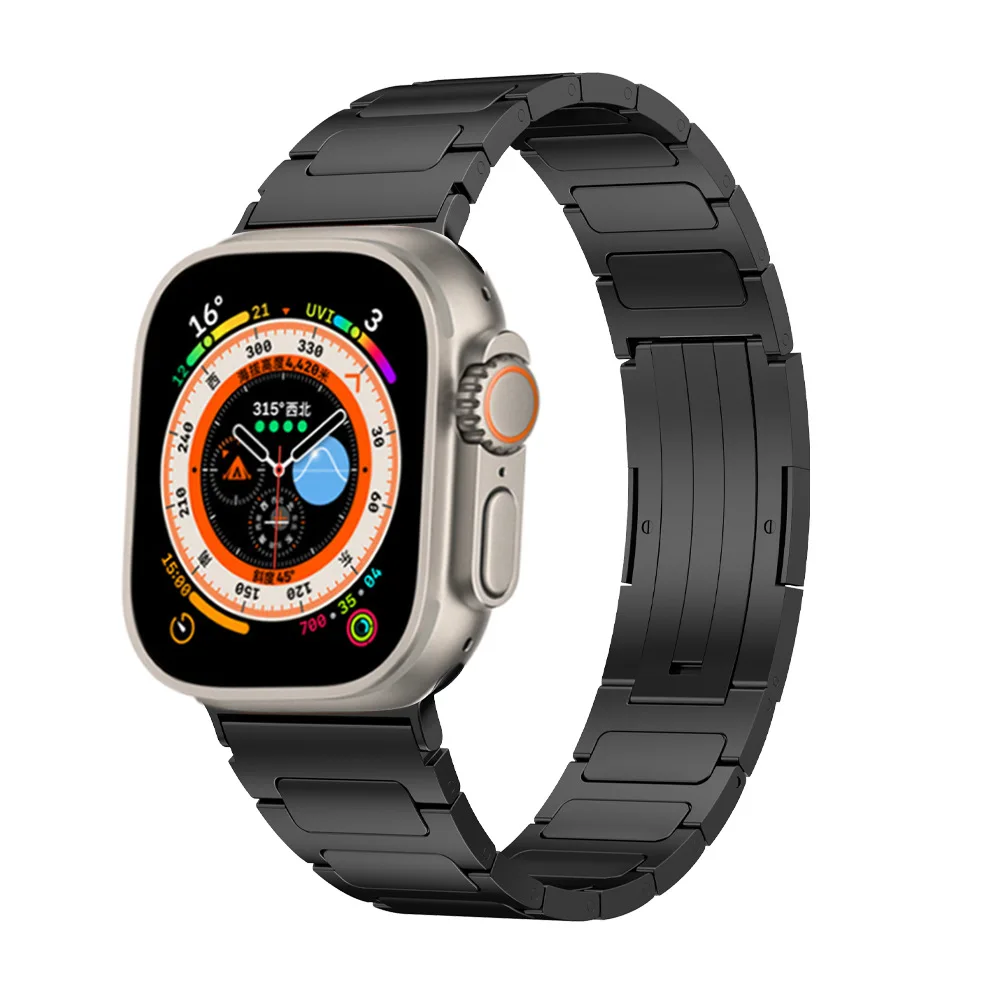 Premium Titanium Apple Watch Band Bracelet Strap