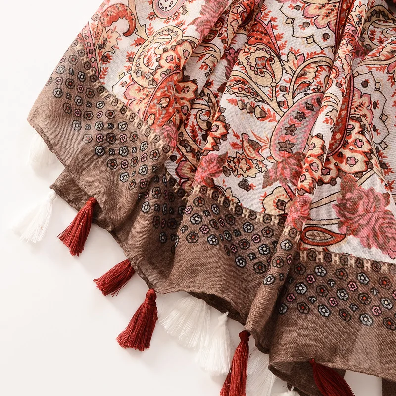 Рисунок 6 - Женский шарф, винтажные хлопковые