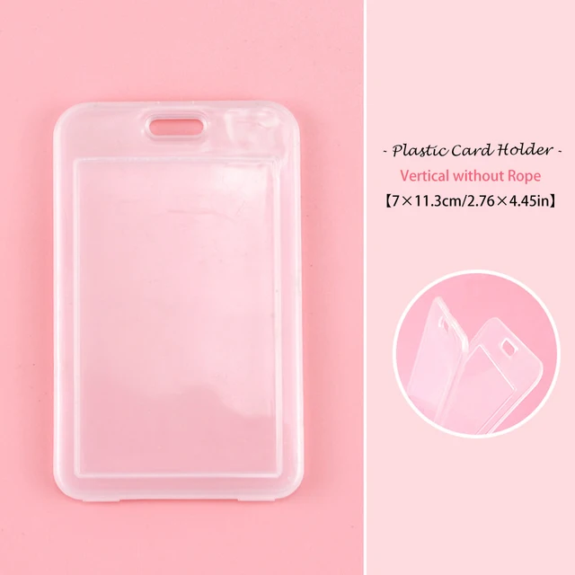 Plastic card holder - vertical 