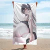 Cute Sexy Anime Girl NSFW Part4 Towel Bath towel pattern beach towel quick drying and absorbent Pure Cotton basically never fade 2