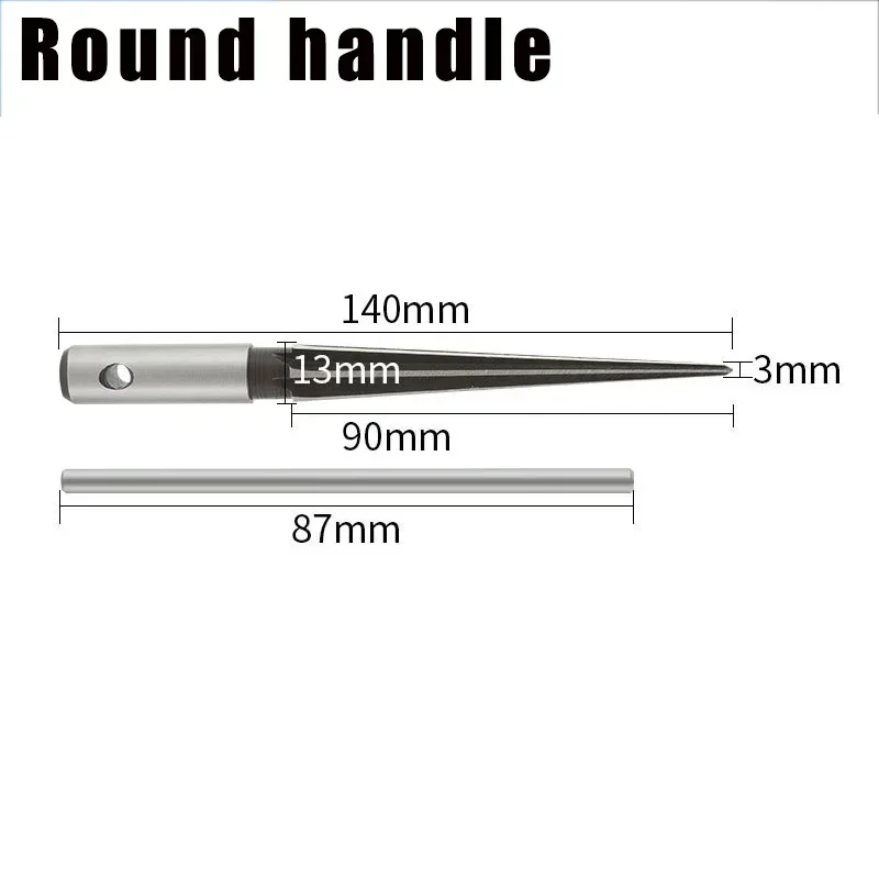 3-13mm&5-16mm Taper Reamer Hand Metal Reamer Deburring Enlarge Pin Hole Handheld Reamer For Wood Metal Plastic Drilling Tools 6