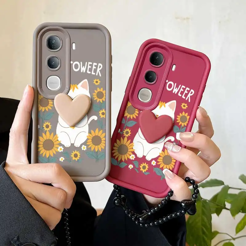 Happy Cat Phone Case Set with Lanyard and Craft Embellishments