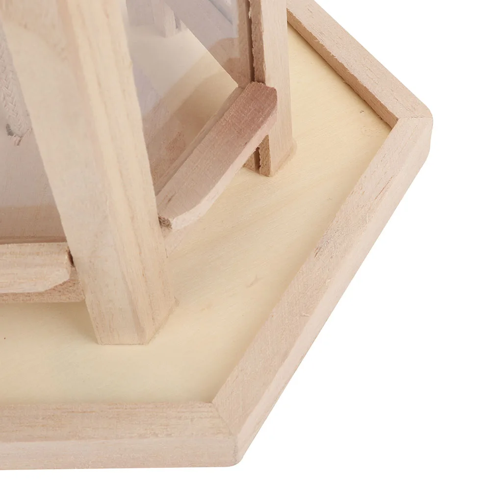 Wooden Bird Feeder House Outdoor Decorative Weaved Hanging Birds Houses Pet Bedroom Bird Cage Water Feeding