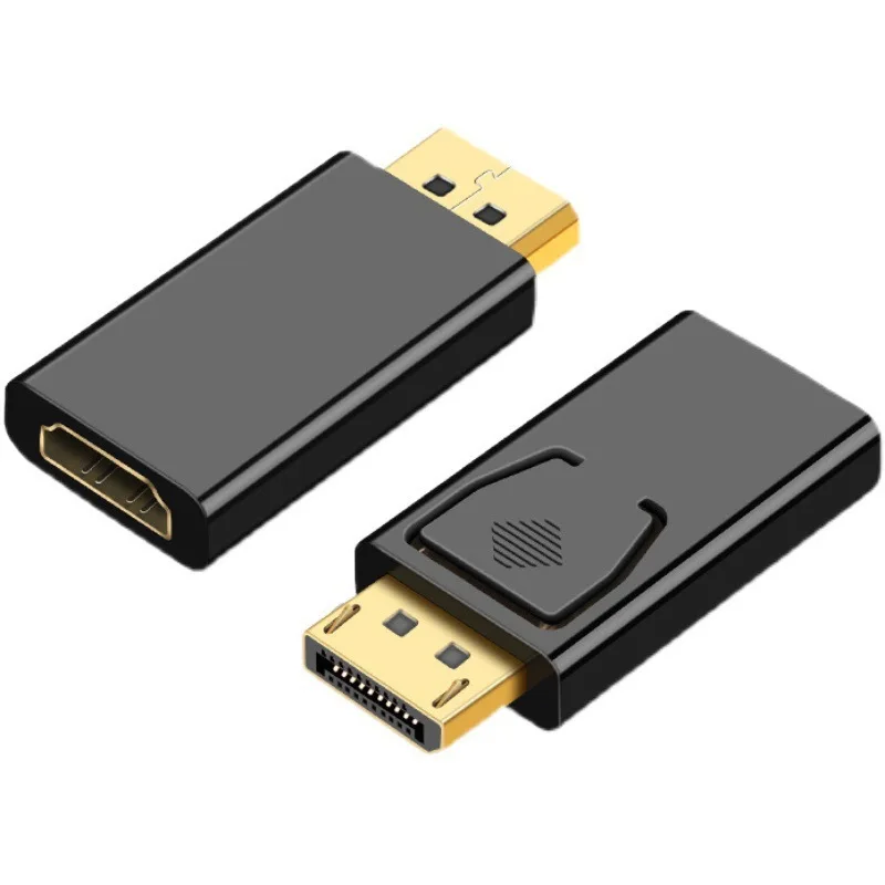 DisplayPort-HDMI 4K 울트라 HD 비디오 어댑터 안정적인 신호 전송 노트북 모니터 프로젝터용 소형 변환기 플러그