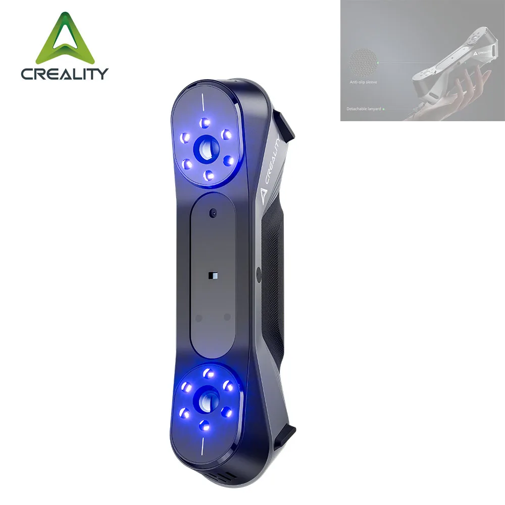 

Creality CR-Scan Raptor 3D сканер линий многолинейный синий светильник NIR потребительский Высокоточный высокоскоростной сканирующий анти-встряхивание