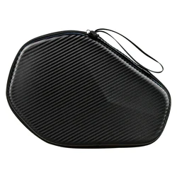 Waterproof Portable Pingpong Paddle Storage Bag - Table Tennis Racket Case & Accessories Organizer (Black)