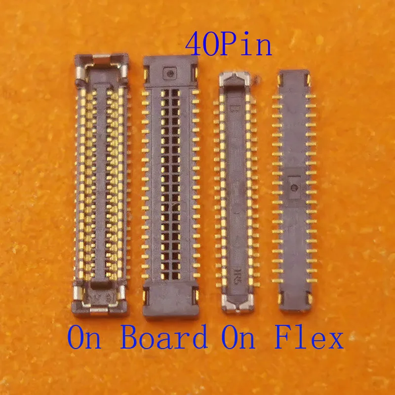 

2-10Pcs LCD Display Screen Flex FPC Connector Plug Contact For LG K300 Fortune 3 Cricket Phoenix 5 2 M153 M154 M160 M151 40 Pin