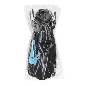 Oulylan Adjustable Short Adult Snorkel Foot Swimming Flippers Fins Beginner Water Sports Equipment Portable Diving Flippers Men 6