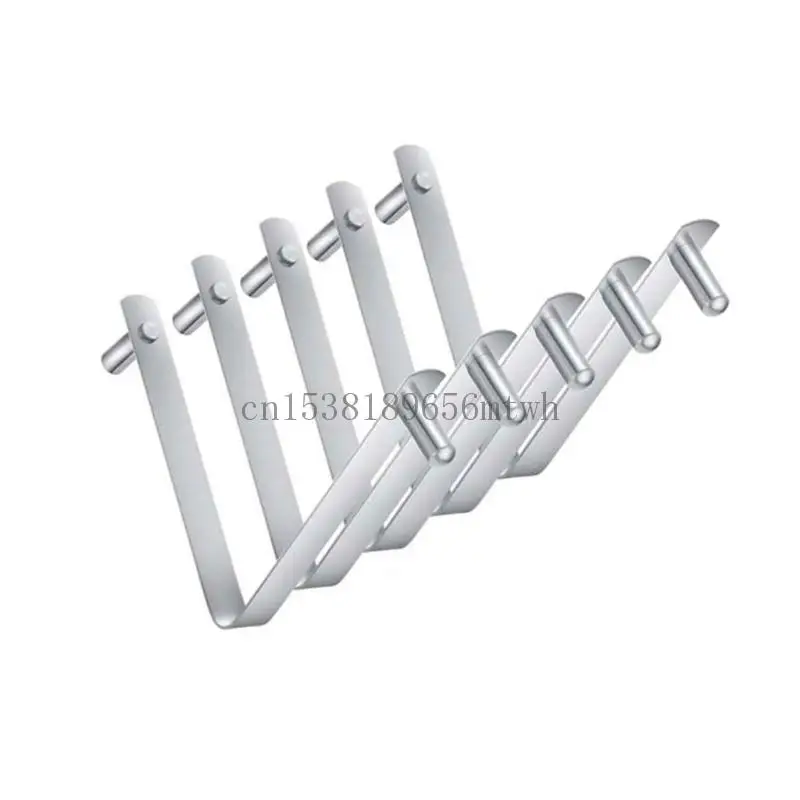 5/10pcs v elescopic pool net metal part b03d 용 이중 잠금 클램프 모양