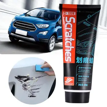 Crema Cera Pulidora Reparación Arañazos Coche Cuidado Pintura 100ml