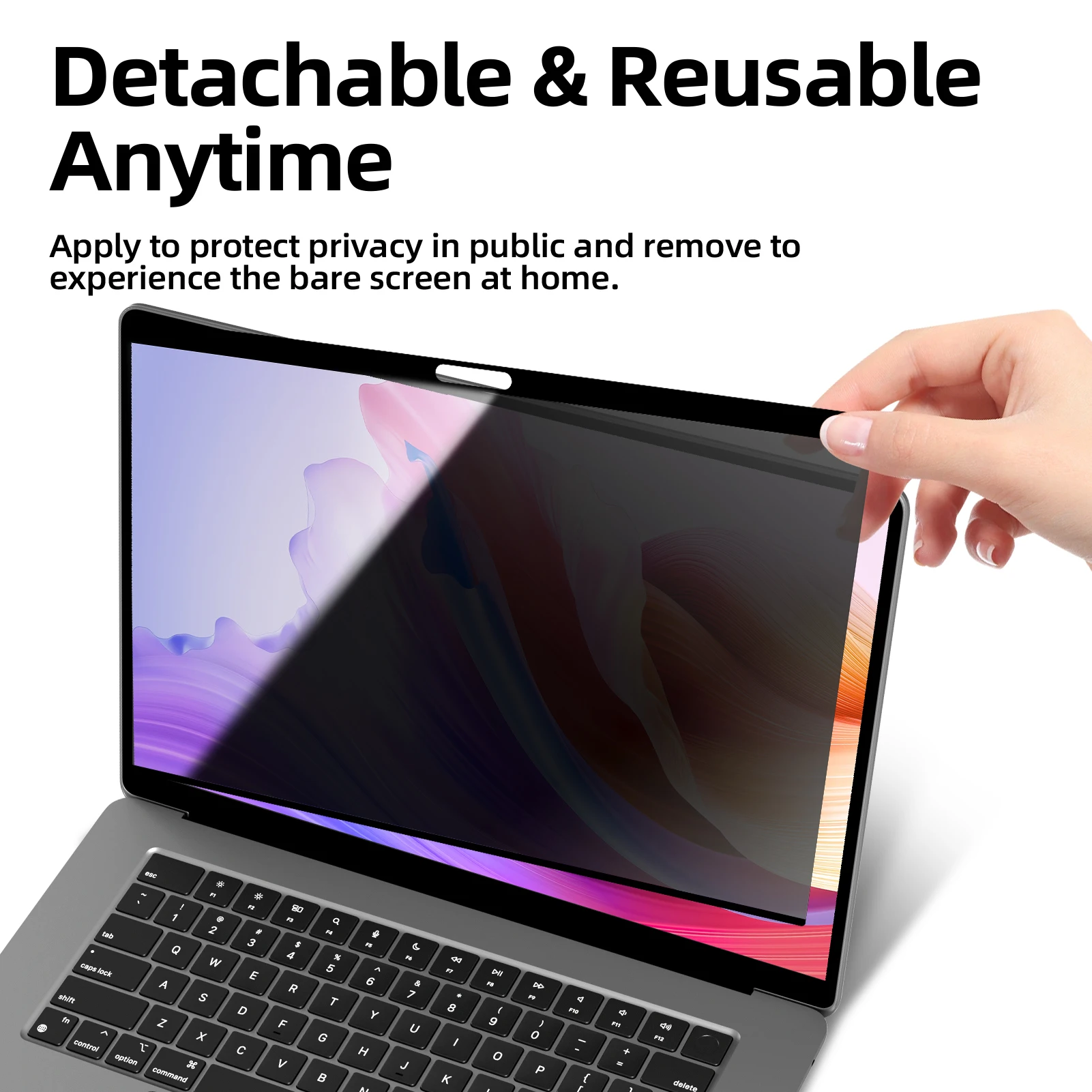 Goojodoq Magnetic Privacy Screen for MacBook Air & Pro (Removable)