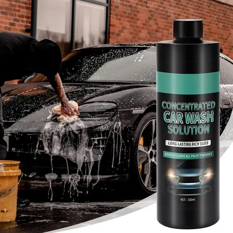 Car Wash Wax Wash Coating Quick Dry Detailer Multi-purpose Scratch-Free Car Wash Liquid Makes Car Detailing Quick And Easy