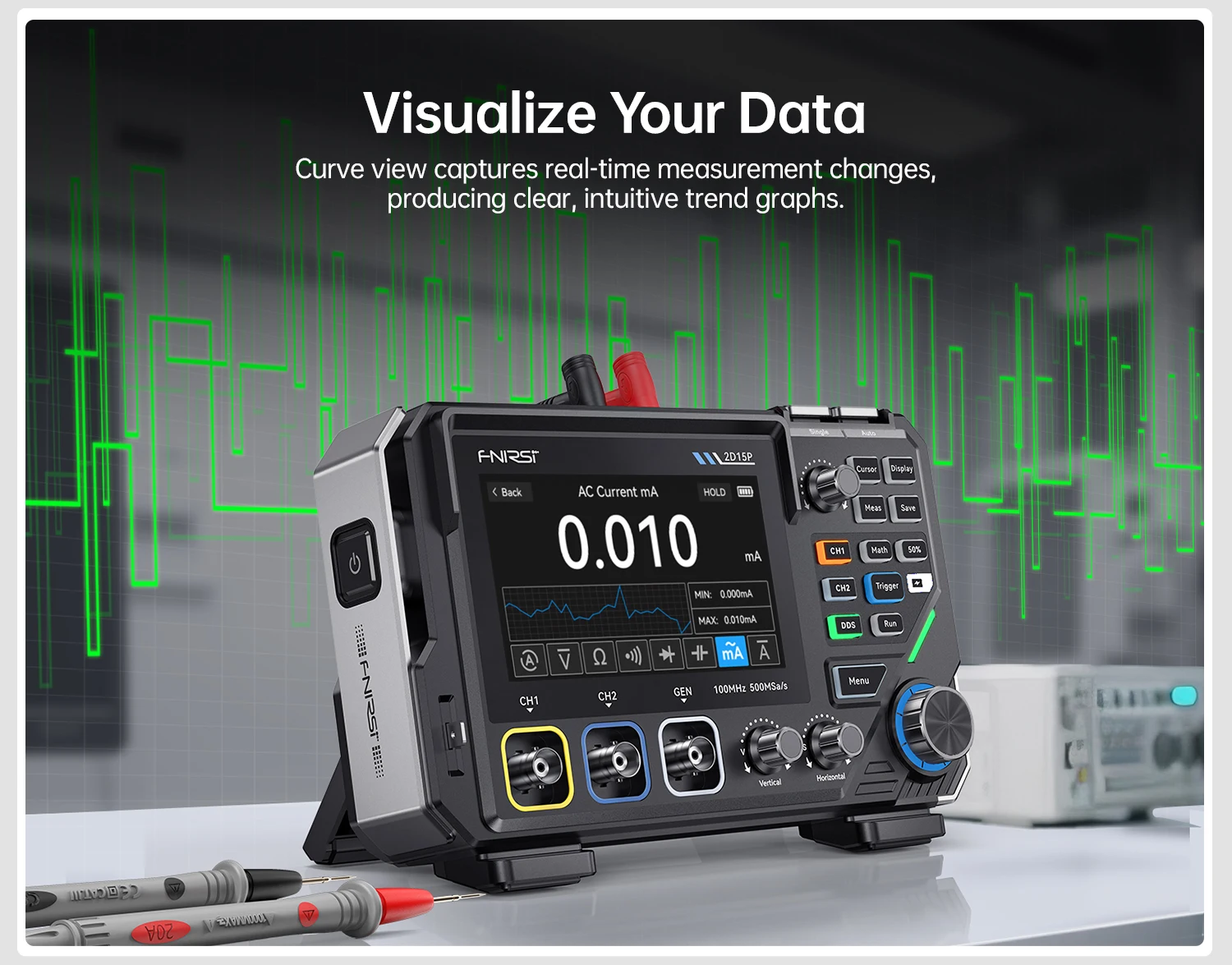 2D15P 3-in-1 Touch Screen Repair Device: 2-Channel, 100MHz,for home appliance or