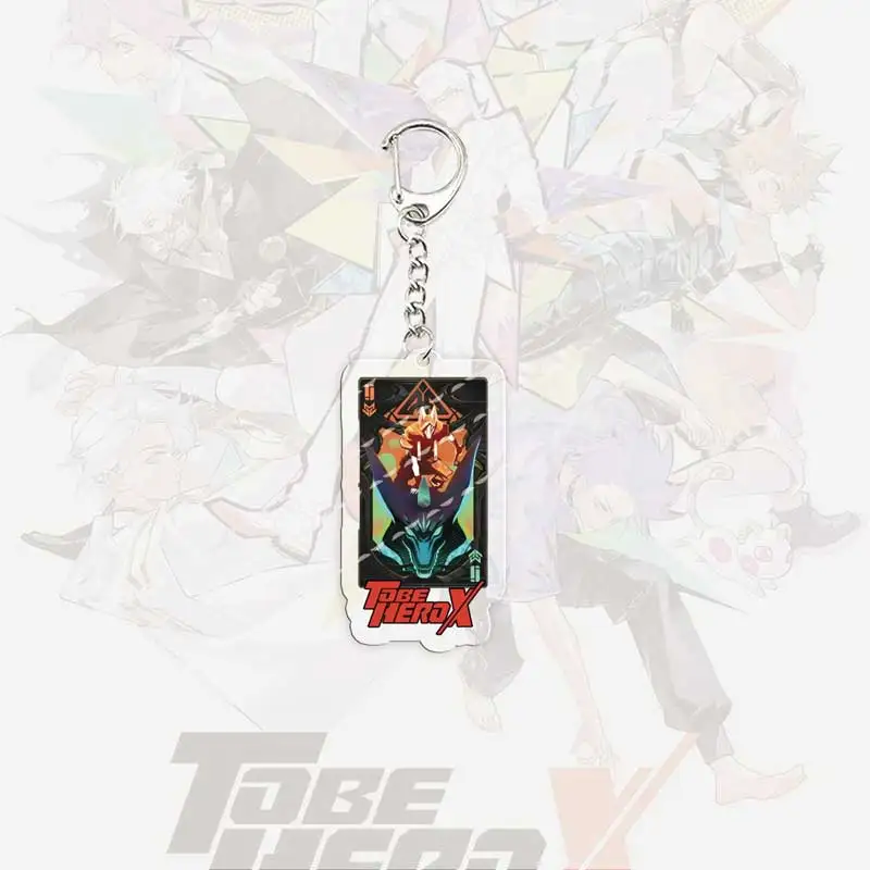 Anime TBHX Lin Ling Lucky Cyan Queen KeyRing Pendant Key Chains
