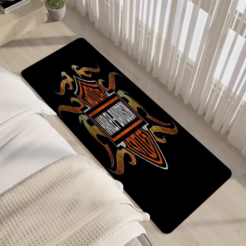 Harley Davidson Kitchen Carpet for Home Entrance Doormat Entrance Door Mat Floor Things for the Home Decor Items Bedroom Rug 5