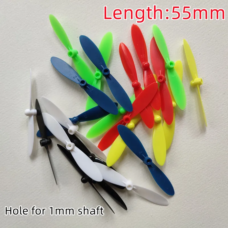 

Colorful 55mm 1mm CW CCW A B Spare Parts Propeller Wings Props Blades RC Drone 4D V9 Mini Quadcopter Accessories