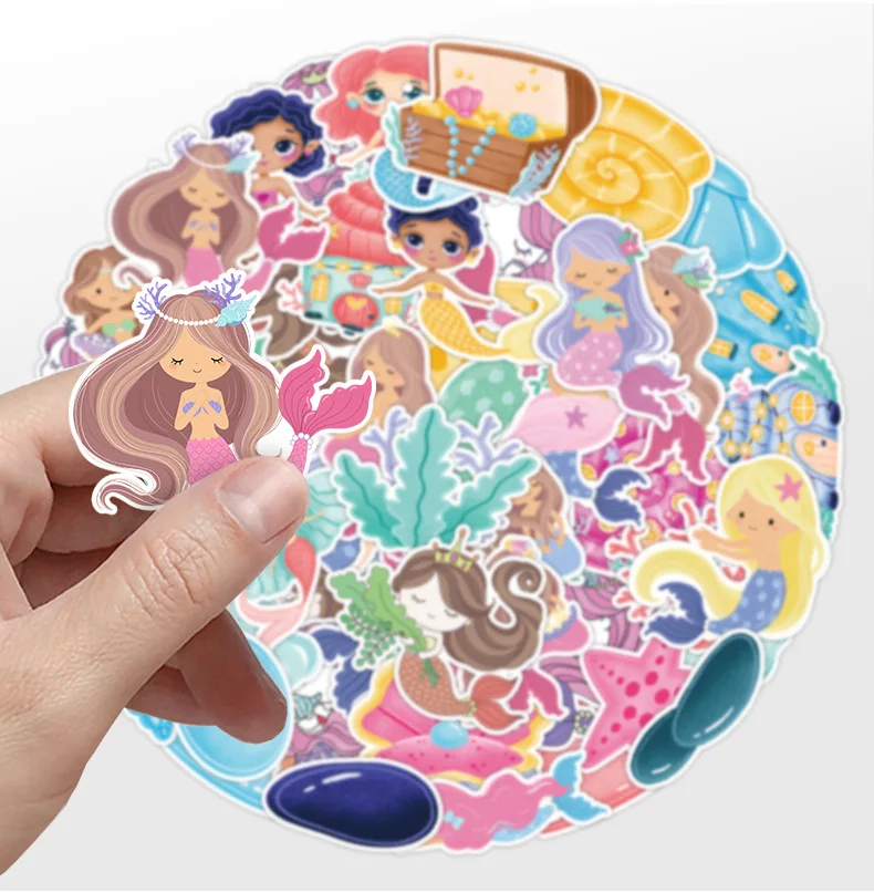 132Pcs Mermaid Party Favors Gifts for Girls, Mermaid Birthday Party Decorations,Mermaid Supplies Toys School Classroom Student