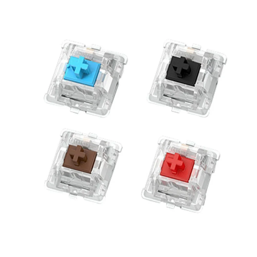 

Mechanical Keyboard Haptic Switch Shaft Customized DIY Hot Swappable Cross Shaft